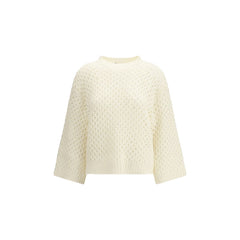 Fabiana Filippi Beige Wool Sweatshirt