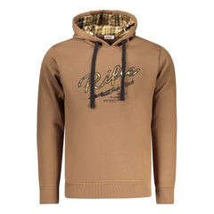 Rifle Marrone Katoenen Heren Sweatshirt