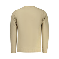 Rifle beigefarbenes Baumwoll-Herren-Sweatshirt