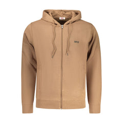 Rifle Marrone Kapuzenpullover aus Baumwolle für Herren