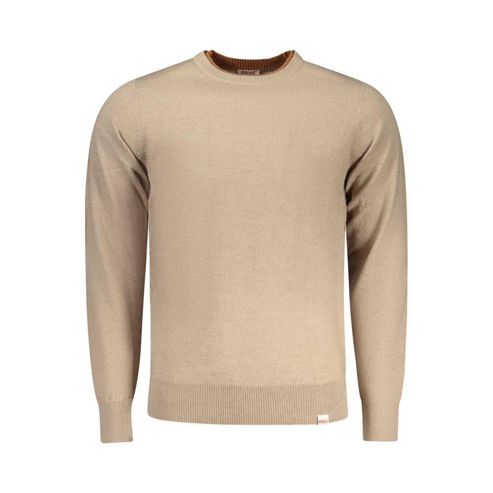 Rifle Beige Polyester Herrenpullover