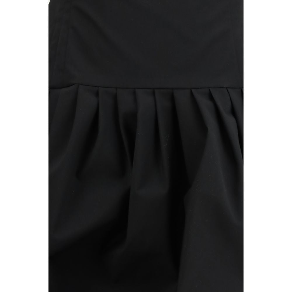 Magda Butrym Freizeitkleid aus schwarzem Polyester