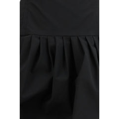 Magda Butrym Freizeitkleid aus schwarzem Polyester