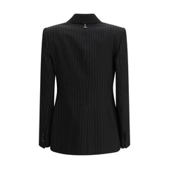 Alexander McQueen Blazer aus schwarzer Wolle