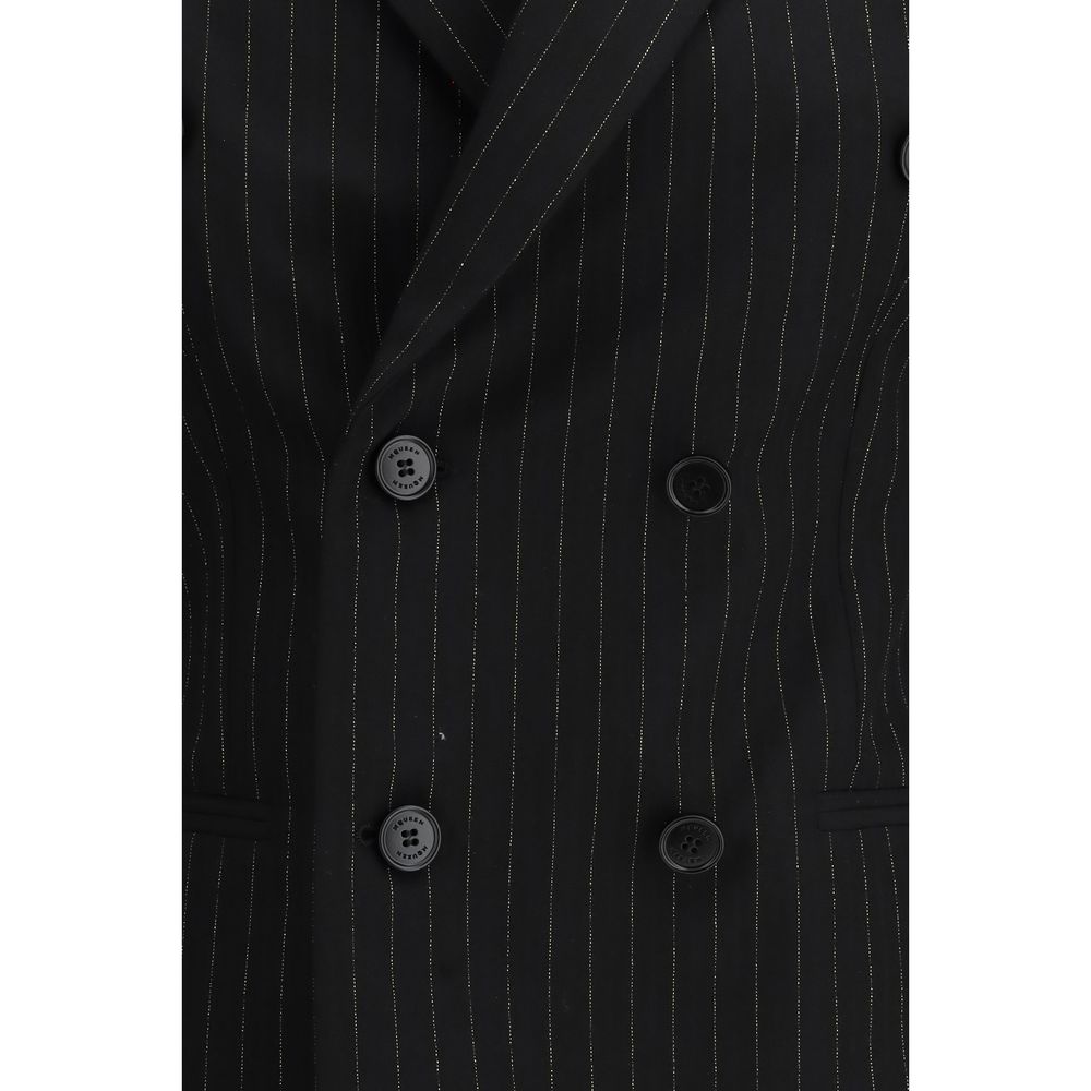 Alexander McQueen Blazer aus schwarzer Wolle