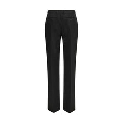 Alexander McQueen Zwarte Wollen Oves Aries Pantalon