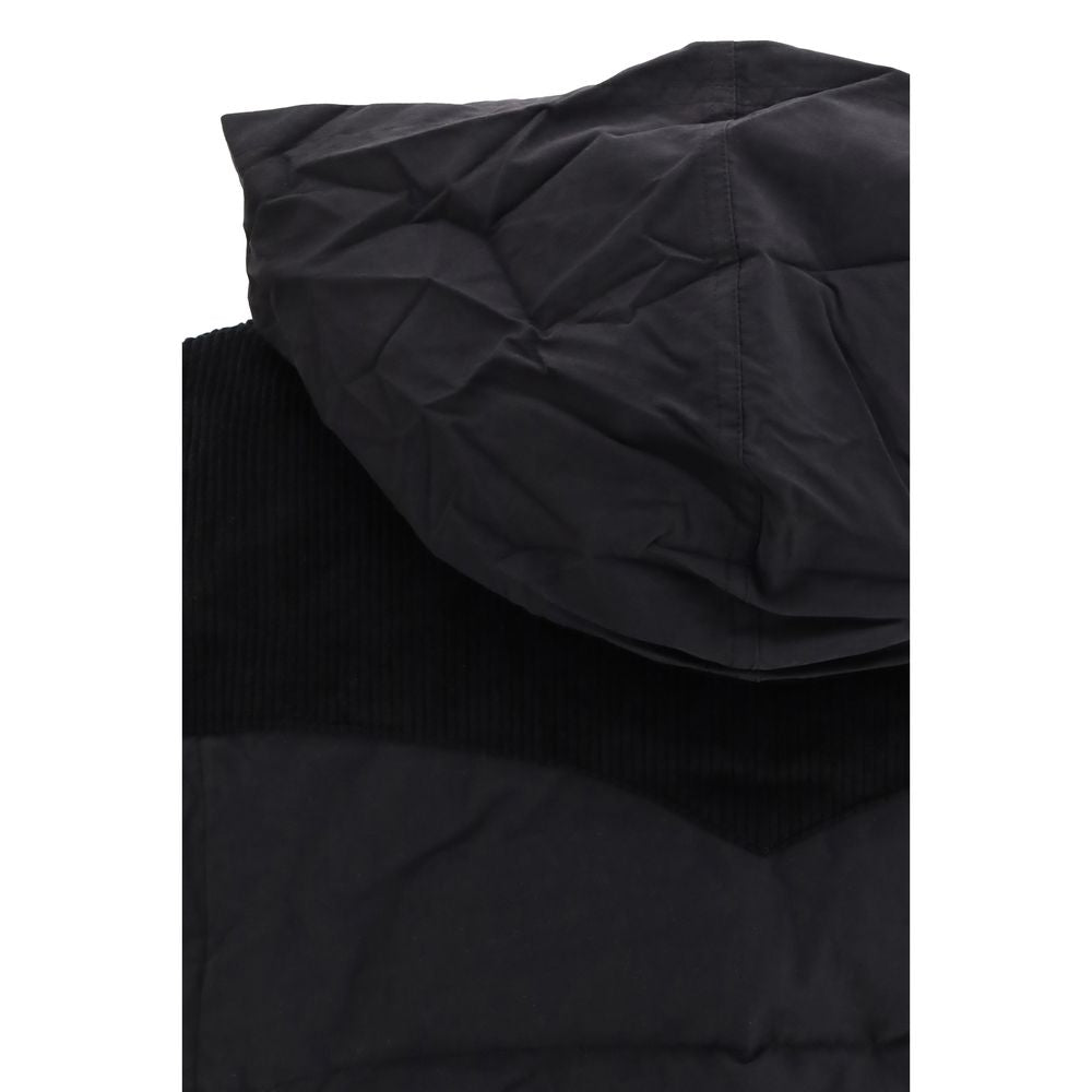 Marant Etoile Schwarze ärmellose Jacke aus Polyamid