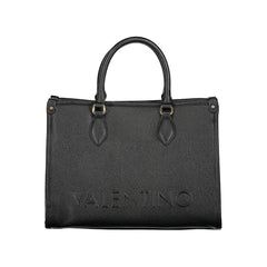 Mario Valentino Schwarze Handtasche für Damen aus Polyurethan