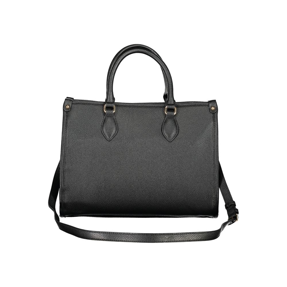 Mario Valentino Schwarze Handtasche für Damen aus Polyurethan
