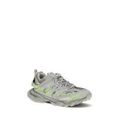 Balenciaga Gray Polyester Athletic Sneakers