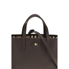 Burberry Beige Calf Leather Bos Taurus Shoulder Bag