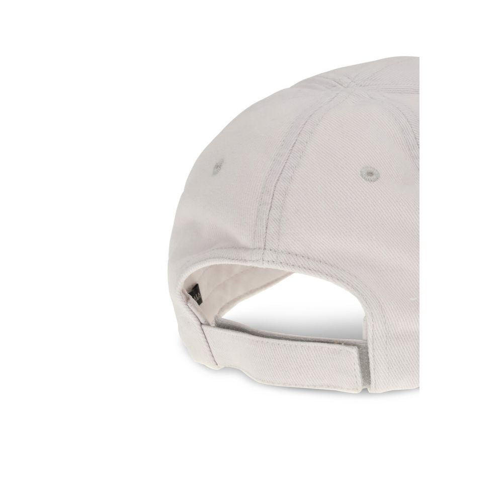 Balenciaga Kappe aus weißer Baumwolle (Baseballkappe)