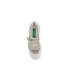 Carel Paris Beige Baumwoll-Ballerinas