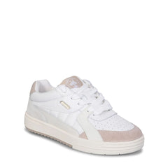 Palm Angels Witte Kalfsleren Sneakers