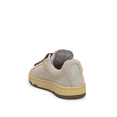 Lanvin Gray Leather Sneakers