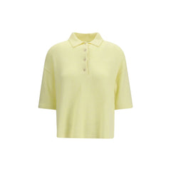 Allude Tweekleurige Kasjmier Poloshirt