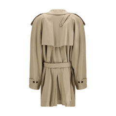 Balenciaga Beige Katoenen Trenchcoat
