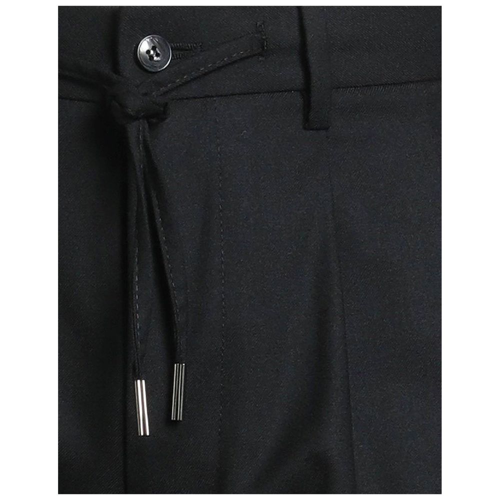 Herno Zwarte Elastane Casual Broek
