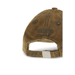 The Attico Braune Baumwollcap (Baseballkappe)