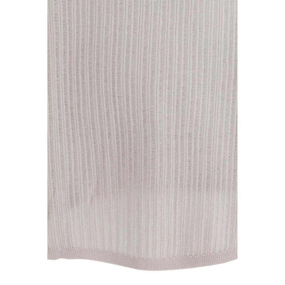 Allude Kaschmirpullover in Weiß