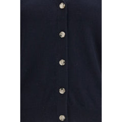 Allude Blauw Kasjmier Vest