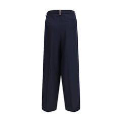 Fabiana Filippi Blauwe Polyester Casual Broek
