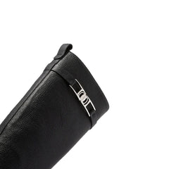 Salvatore Ferragamo Schwarze Overknee-Stiefel aus Kalbsleder
