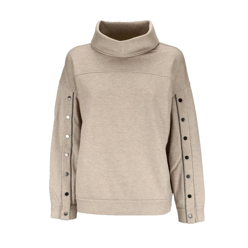 Brunello Cucinelli Beiges Kaschmir-Sweatshirt