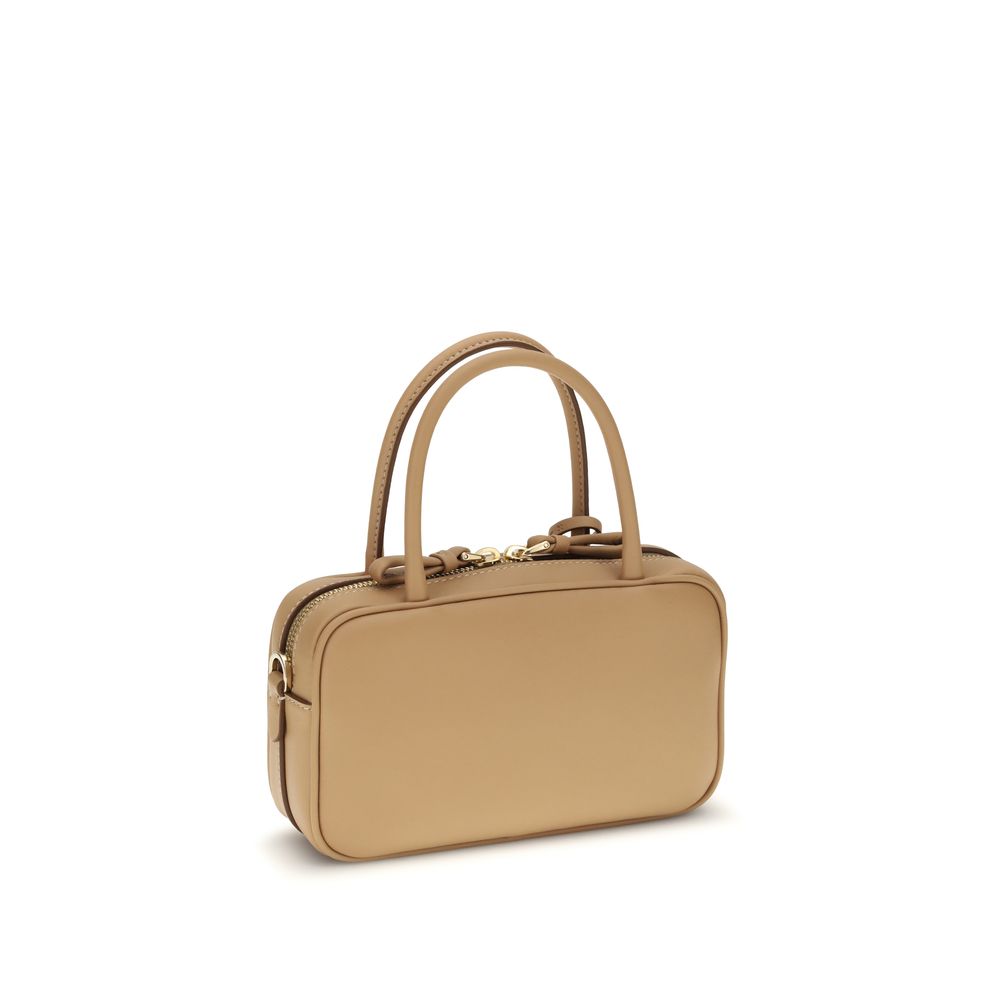 Prada Beige Kalfsleer Bos Taurus Handtas
