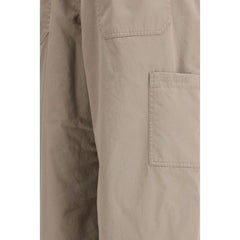 Balenciaga Beige Casual Broek van Katoen