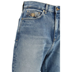Versace blaue Baumwoll-Jeans Denim
