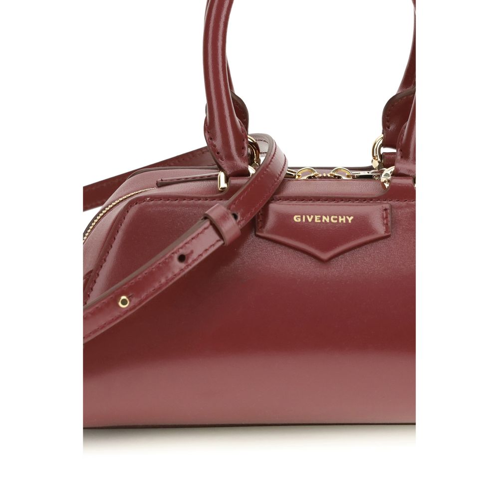 Givenchy Bordeaux Kalbsleder Bos Taurus Handtasche