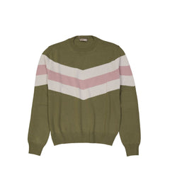 Herno tweekleurige wollen sweatshirt