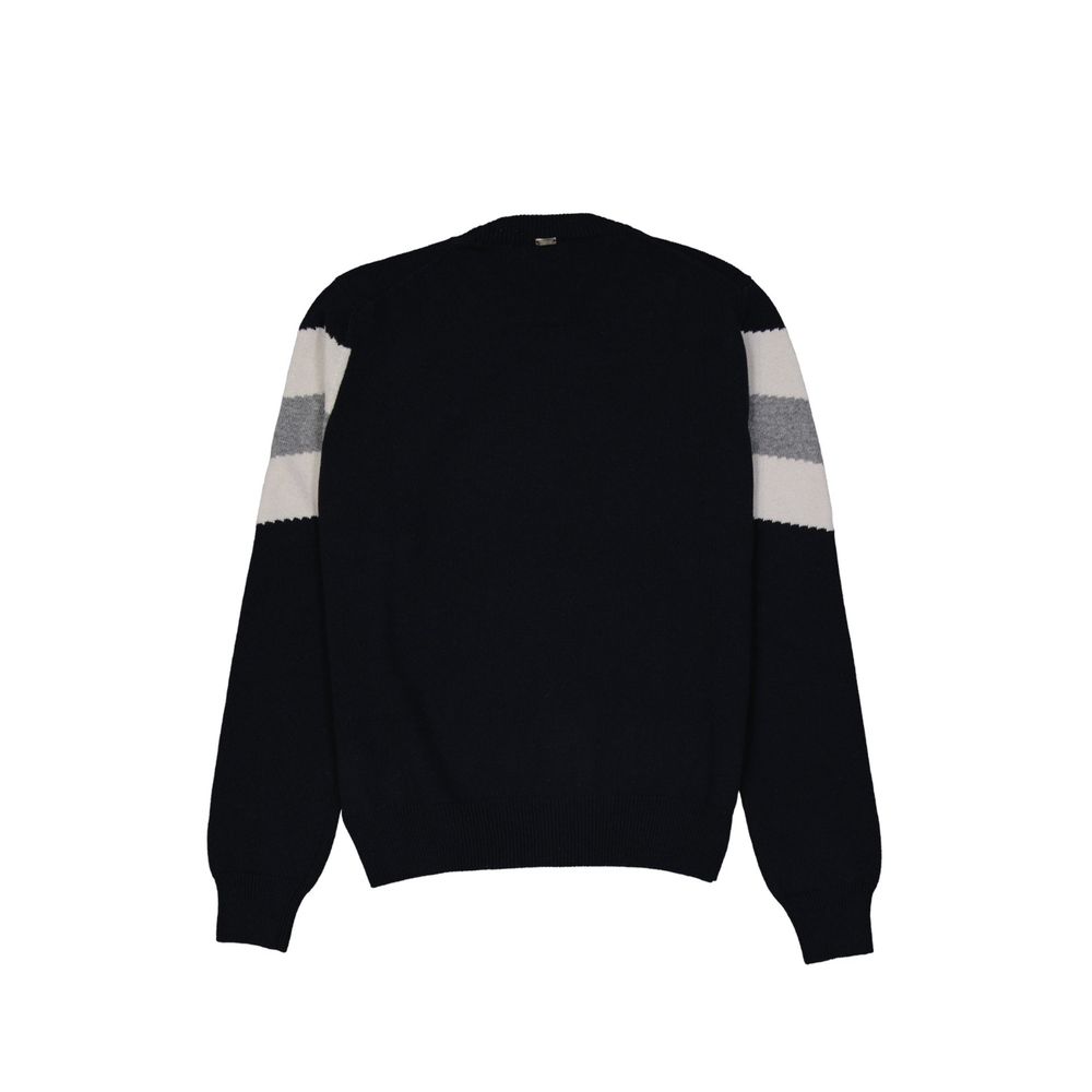Herno Blauw Wollen Sweatshirt