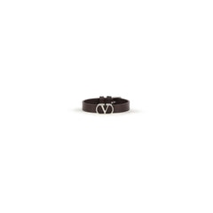 Valentino Garavani Paarse Kalfsleren Bos Taurus Armband