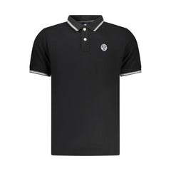 North Sails Zwarte Katoenen Heren Polo