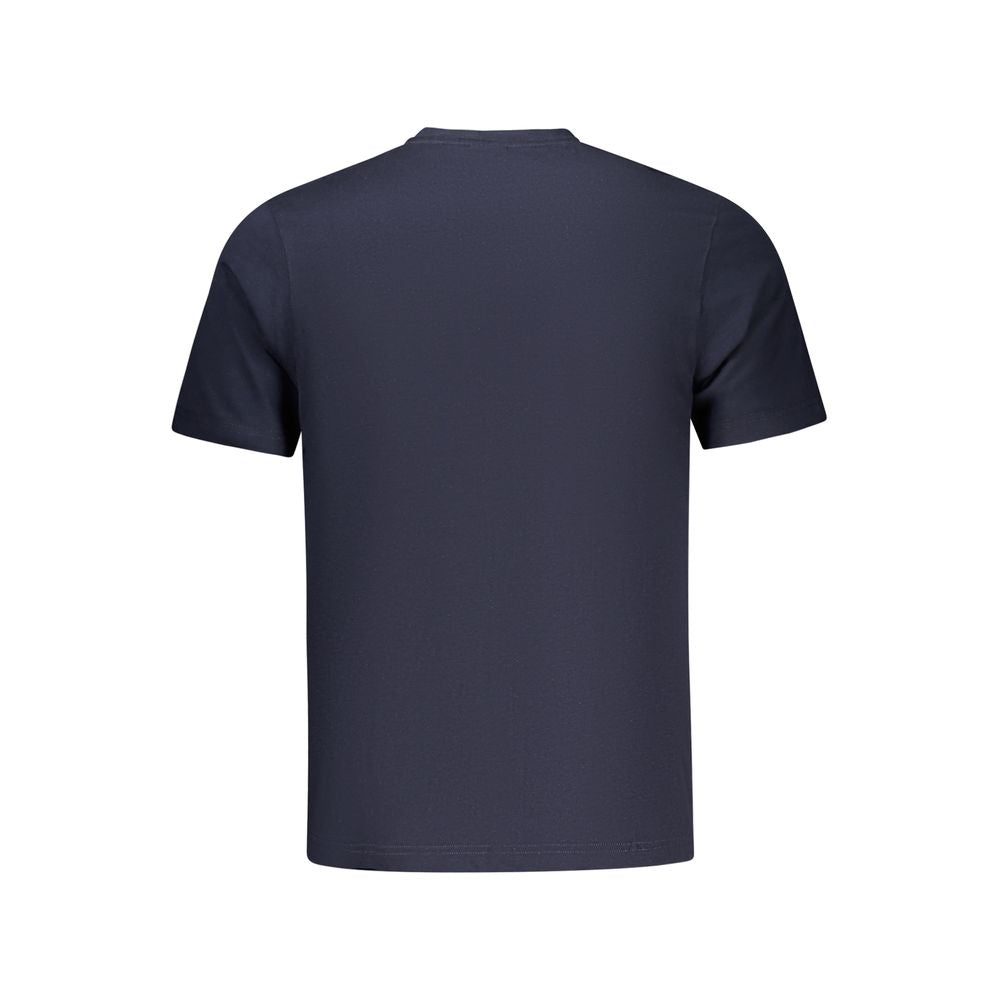 North Sails Blaues Baumwoll-T-Shirt für Herren