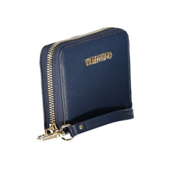 Valentino blauwe portemonnee van polyethyleen