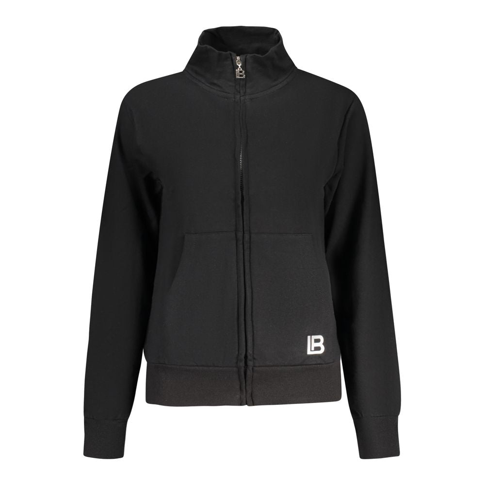 Laura Biagiotti Schwarzes Baumwoll-Sweatshirt für Damen