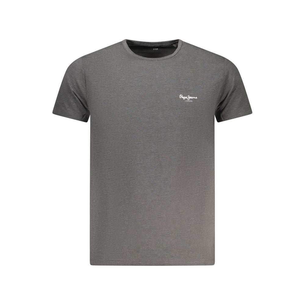 Pepe Jeans Grigio Baumwoll Herren T-Shirt