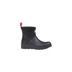 Hunter Black Stiefeletten aus recyceltem Polyester