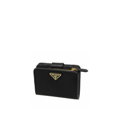Prada Portemonnaie aus schwarzem Nylon