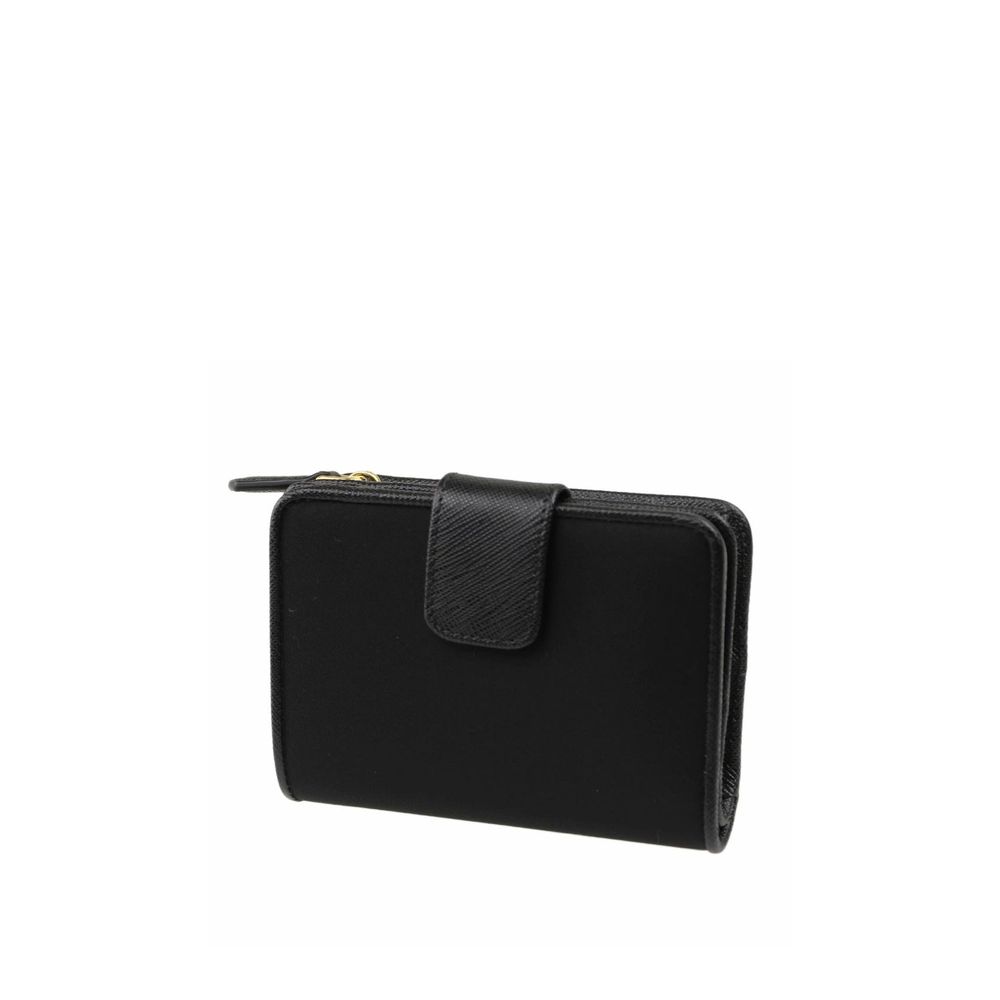 Prada Portemonnaie aus schwarzem Nylon