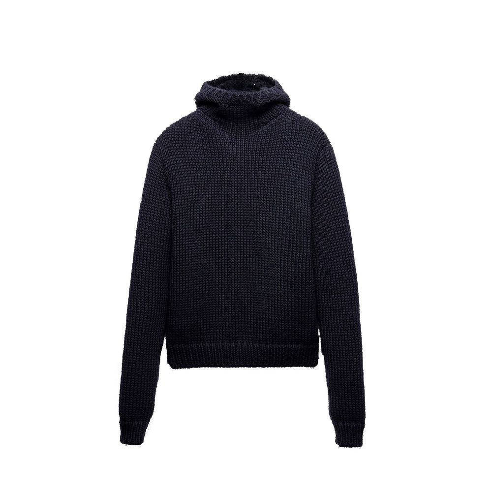 Prada blauw wollen sweatshirt