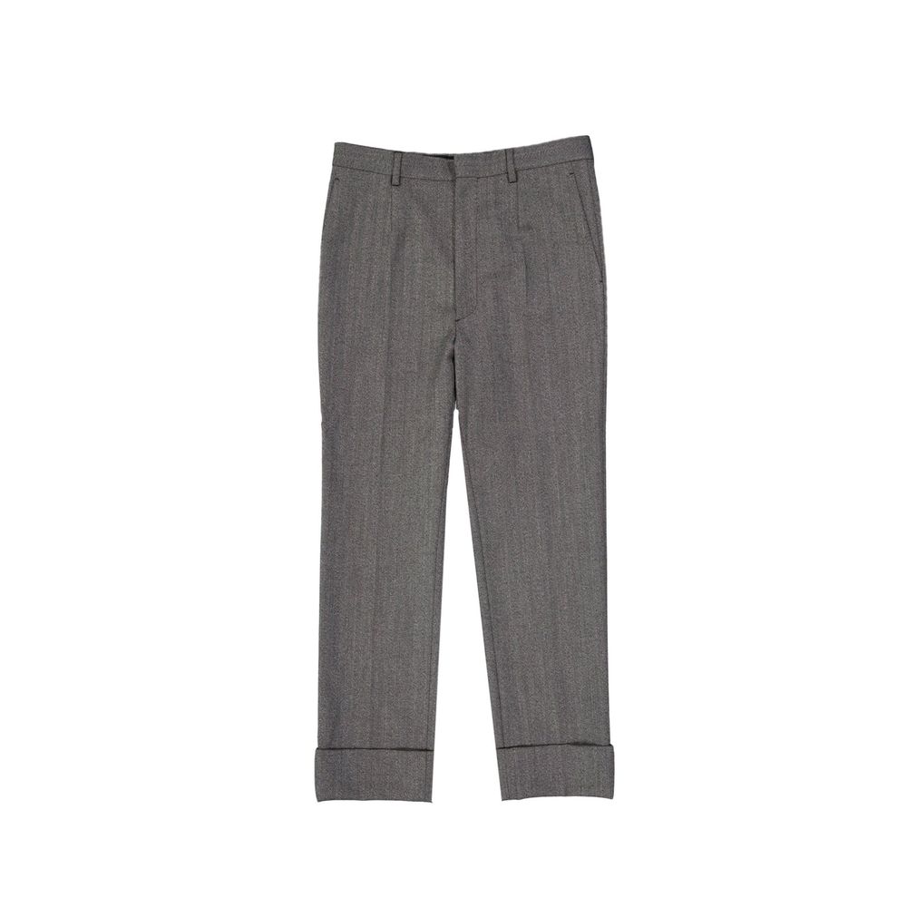 Prada graue Wollhose