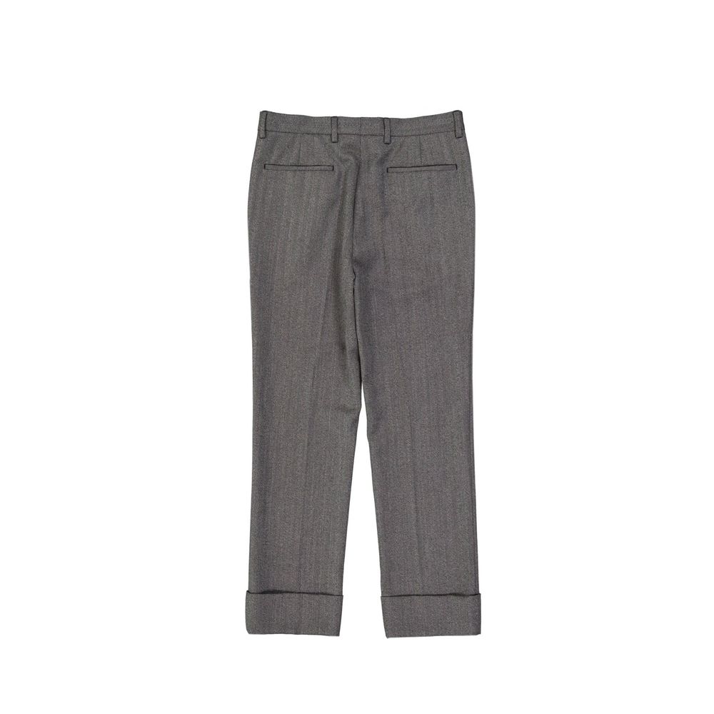 Prada graue Wollhose