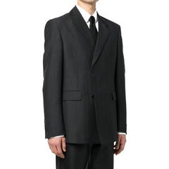 Prada Grijze Wollen Blazer