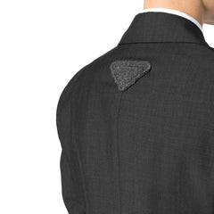 Prada Grijze Wollen Blazer