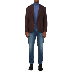 Brunello Cucinelli Veelkleurige Wollen Jas