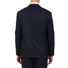 Brunello Cucinelli Blauer zweiteiliger Anzug aus Wolle